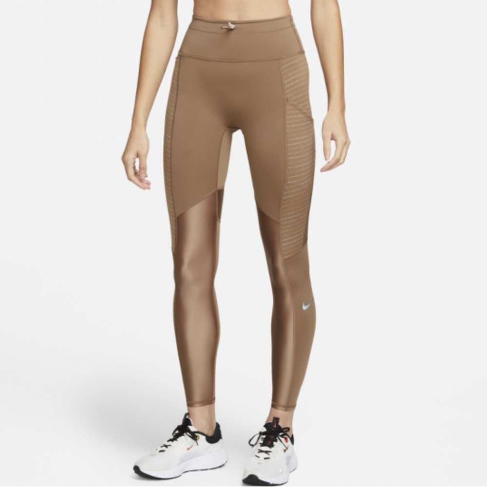 NEW: Nike Dri-FIT Run Women's Mid-Rise Pocket Running Leggings
